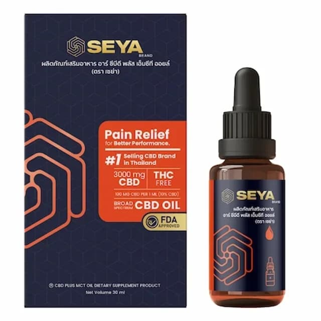 SEYA Broad Spectrum CBD Oil — 3000 mg